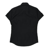 Smog Short Sleeve Shirt - Small Black Cotton