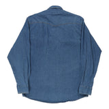 Vintage blue Dennis Day Denim Shirt - mens large