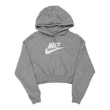 Vintage grey Nike Hoodie - womens x-small