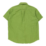 Vintage green Energie Short Sleeve Shirt - mens x-large
