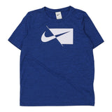 Vintage blue Age 13-14 Nike T-Shirt - boys x-large