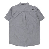 Vintage grey Dc Shoes Short Sleeve Shirt - mens x-large