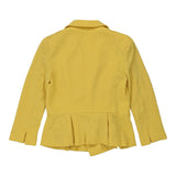 Vintage yellow Luisa Spagnoli Blazer - mens medium