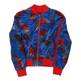 Vintage blue Pinko Bomber Jacket - womens small