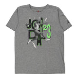 Vintage grey Age 13-15 Jordan T-Shirt - boys x-large