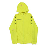 Age 14 Kappa Track Jacket - Large Yellow Polyester