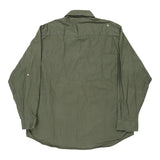 Vintage khaki Unbranded Shirt - mens x-large