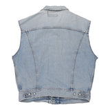 Vintage light wash Replay Denim Gilet - mens large