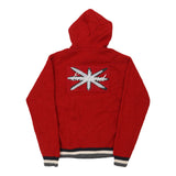 Vintage red England Rifle Hoodie - mens x-large