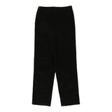 Vintage black Belfe Cord Trousers - womens 28" waist