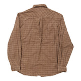 Vintage brown Think Pink Cord Shirt - womens medium