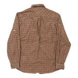 Vintage brown Think Pink Cord Shirt - womens medium