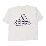 Vintage white Adidas T-Shirt - mens small