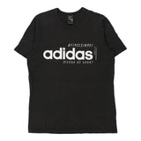 Vintage black Adidas T-Shirt - mens large