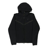 Vintage black Nike Hoodie - mens x-small