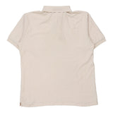 Vintage cream Fila Polo Shirt - mens xx-large