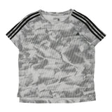 Vintage grey Adidas Sports Top - womens large