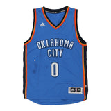 Vintage blue Oklahoma City Adidas Jersey - mens medium