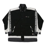 Vintage black Champion Track Jacket - mens xx-large