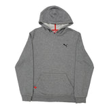 Vintage grey Puma Hoodie - mens large