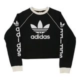 Vintage black Adidas Sweatshirt - womens small
