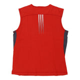 Vintage red Adidas Vest - mens x-large