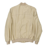 Vintage cream Unbranded Leather Jacket - mens medium