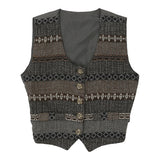 Vintage grey Unbranded Waistcoat - womens small