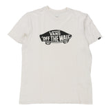 Vintage white Vans T-Shirt - mens large