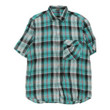 Vintage multicoloured Unbranded Short Sleeve Shirt - mens large