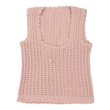 Vintage pink Unbranded Crochet Top - womens medium