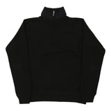 Vintage black Armani 1/4 Zip - mens medium