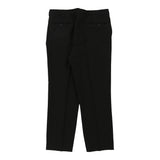 Vintage black Valentino Trousers - mens 36" waist