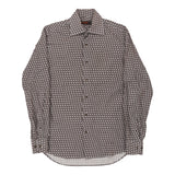Vintage brown Etro Patterned Shirt - mens medium