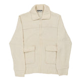 Vintage beige Benetton Jacket - womens medium