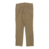 Carhartt Trousers - 38W 34L Beige Cotton