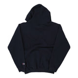 Age 10-12 Champion Hoodie - Large Navy Cotton Blend