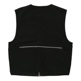 Vintage black Earthbound Gilet - mens medium