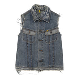 Vintage blue Mp Denim Gilet - womens large