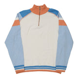 Vintage cream Blustaff 1/4 Zip - mens large