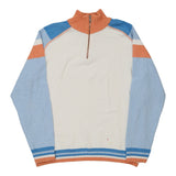 Vintage cream Blustaff 1/4 Zip - mens large