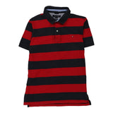 Vintage red Tommy Hilfiger Polo Shirt - mens large