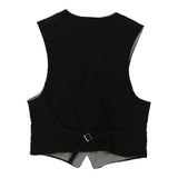 Vintage black Yell! Waistcoat - womens xx-large