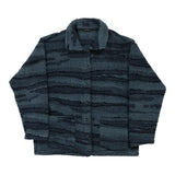 Vintage blue Napapijri Fleece - womens x-large