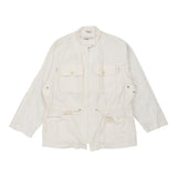 Vintage white Max & Co Jacket - womens x-large