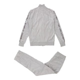 Vintage grey Velour Emporio Armani Full Tracksuit - womens x-small