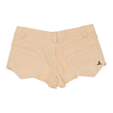 Vintage orange Unbranded Denim Shorts - womens small