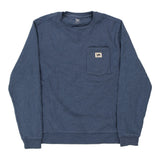Lee Sweatshirt - Medium Blue Cotton Blend