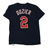 Minnesota Twins Majestic MLB T-Shirt - Medium Navy Cotton