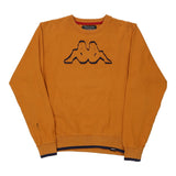 Vintage orange Kappa Sweatshirt - mens medium